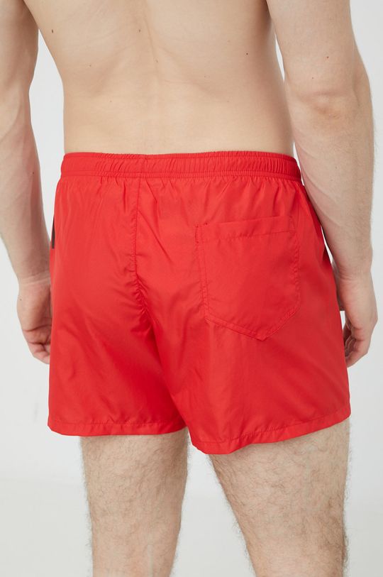 czerwony Moschino Underwear szorty kąpielowe