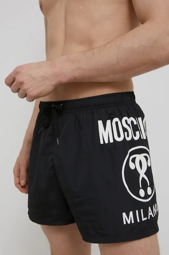 Dječje kratke hlače za kupanje Moschino Underwear crna