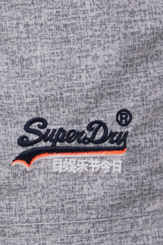 szary Superdry szorty kąpielowe