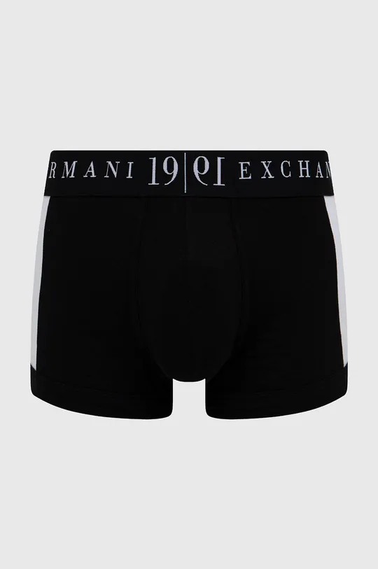 čierna Boxerky Armani Exchange Pánsky