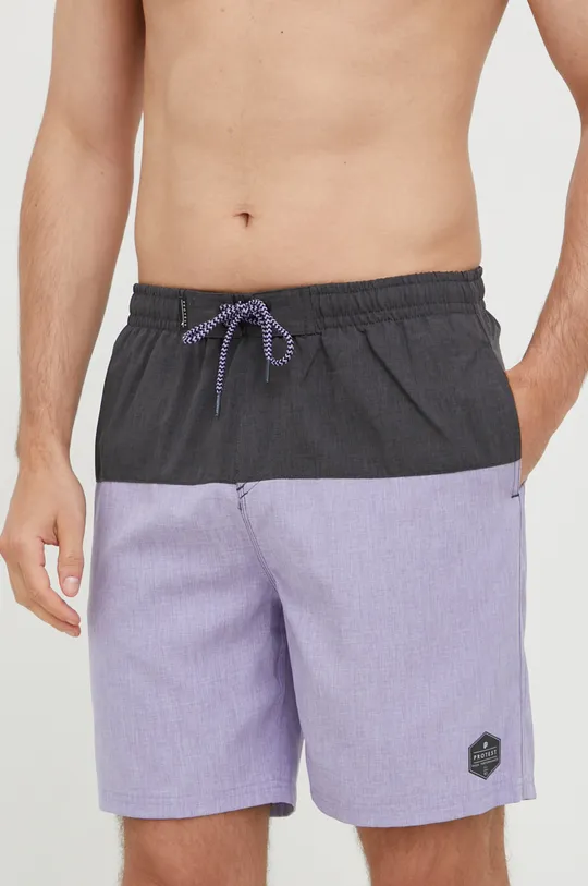siva Kratke hlače za kupanje Protest Muški