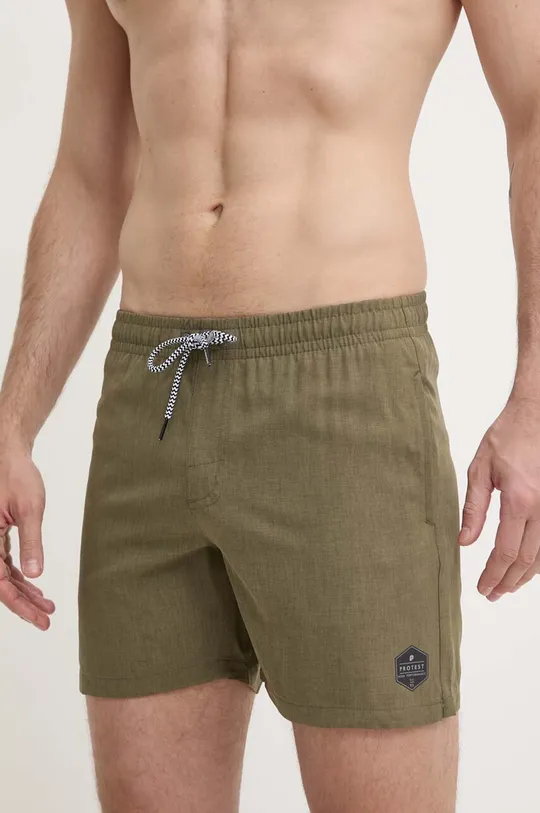 Kratke hlače za kupanje Protest Davey zelena