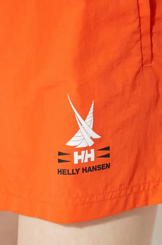 orange Helly Hansen swim shorts