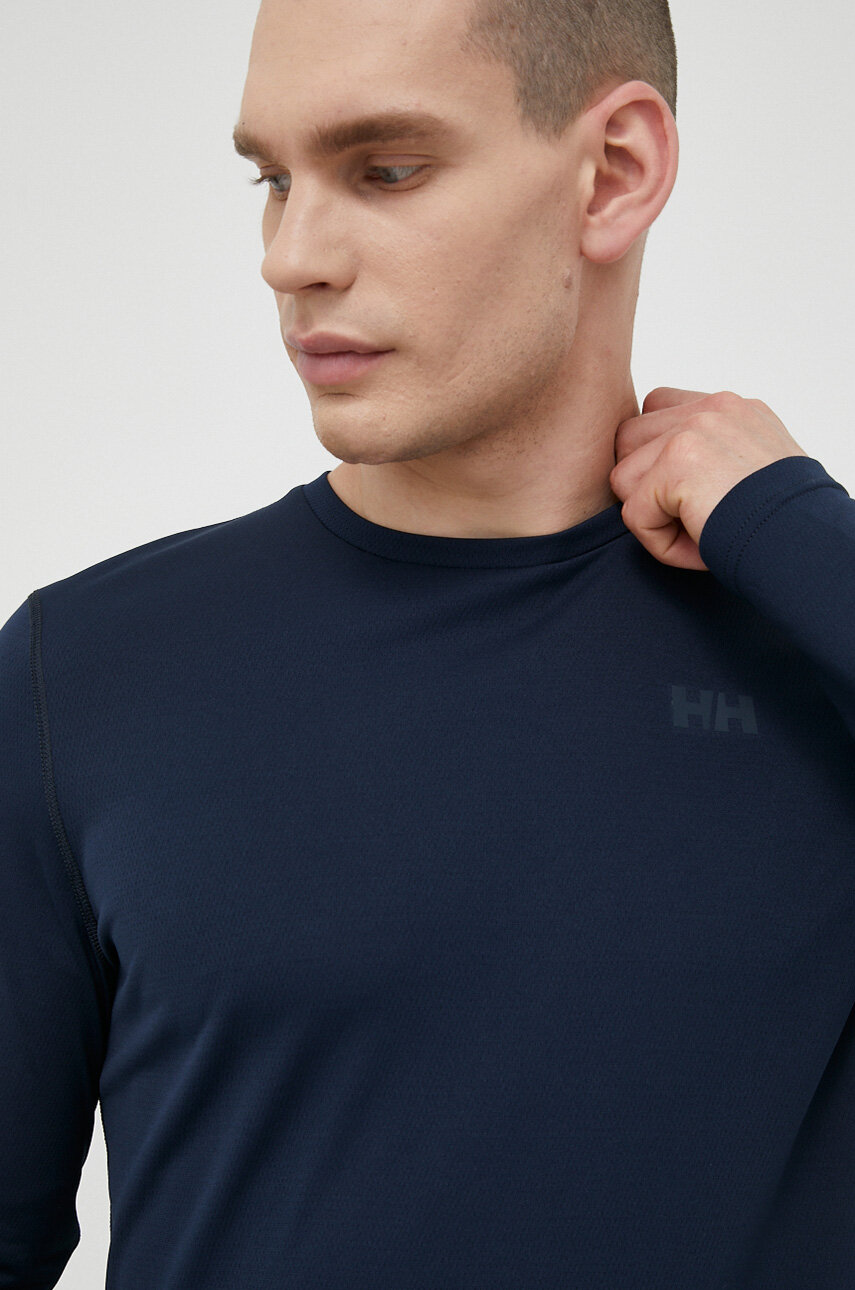 Helly Hansen longsleeve funkcyjny Solen kolor granatowy