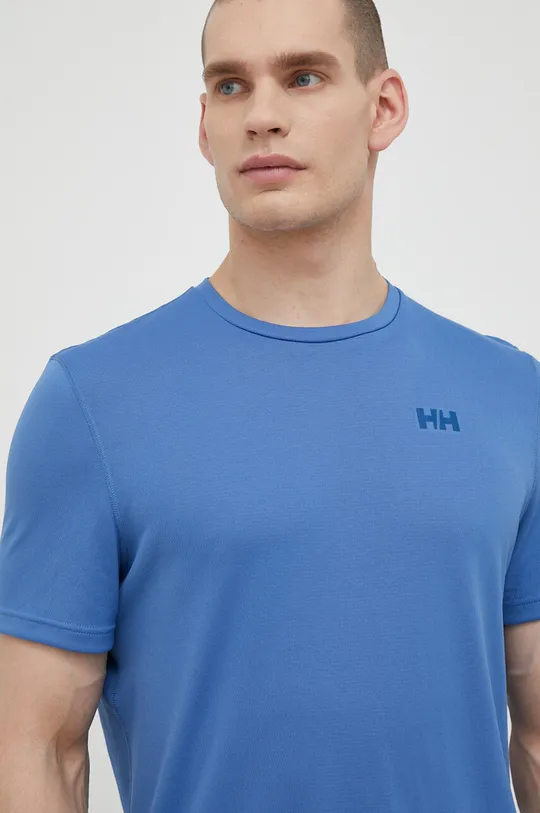 plava Funkcionalna majica kratkih rukava Helly Hansen Solen Muški