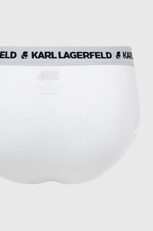 Slipy Karl Lagerfeld (3-pak)  95% Organická bavlna, 5% Elastan
