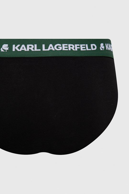 Karl Lagerfeld slipy (3-pack) 220M2121.61 95 % Bawełna organiczna, 5 % Elastan