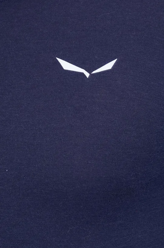 mornarsko modra Funkcionalna majica z dolgimi rokavi Salewa Cristallo