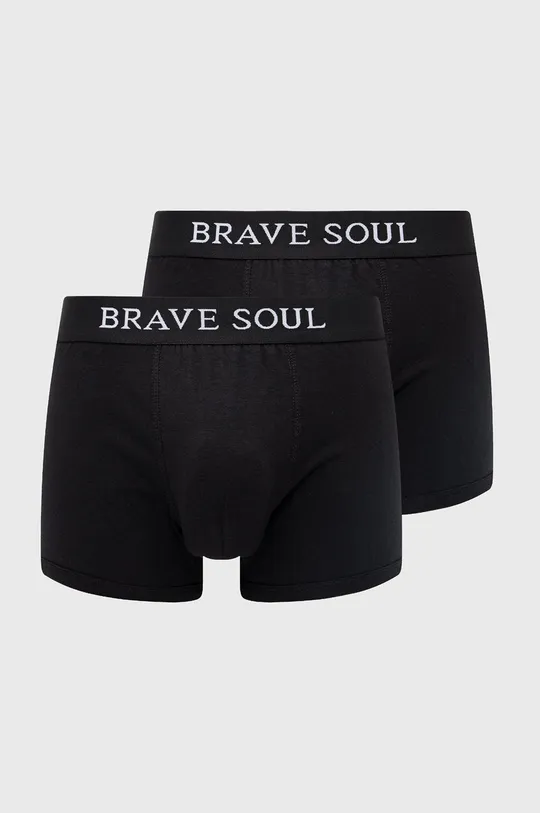 czarny Brave Soul bokserki (2-pack) Męski