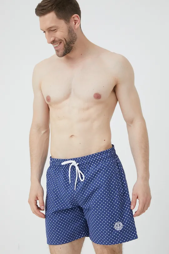 mornarsko modra Kratke hlače za kopanje Unfair Athletics Moški