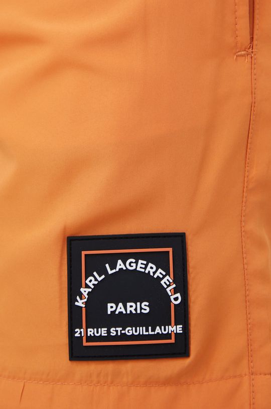 pomarańczowy Karl Lagerfeld szorty kąpielowe KL22MBM01