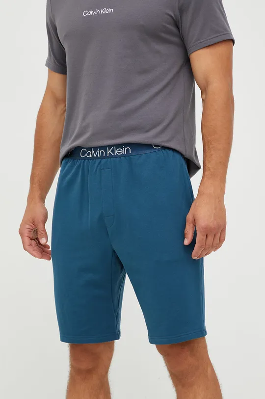 τιρκουάζ Σορτς πιτζάμας Calvin Klein Underwear Ανδρικά
