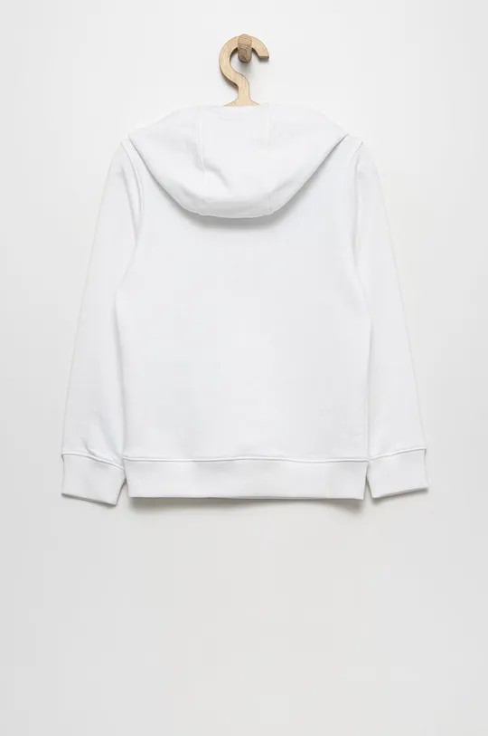 Tommy Hilfiger - Παιδική βαμβακερή μπλούζα λευκό