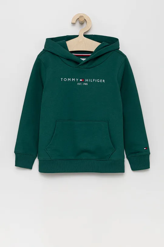 πράσινο Tommy Hilfiger - Παιδική βαμβακερή μπλούζα Για αγόρια