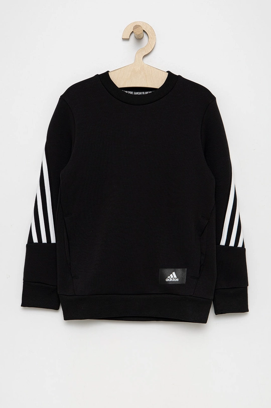 czarny adidas Performance Bluza dziecięca GU4321 Chłopięcy