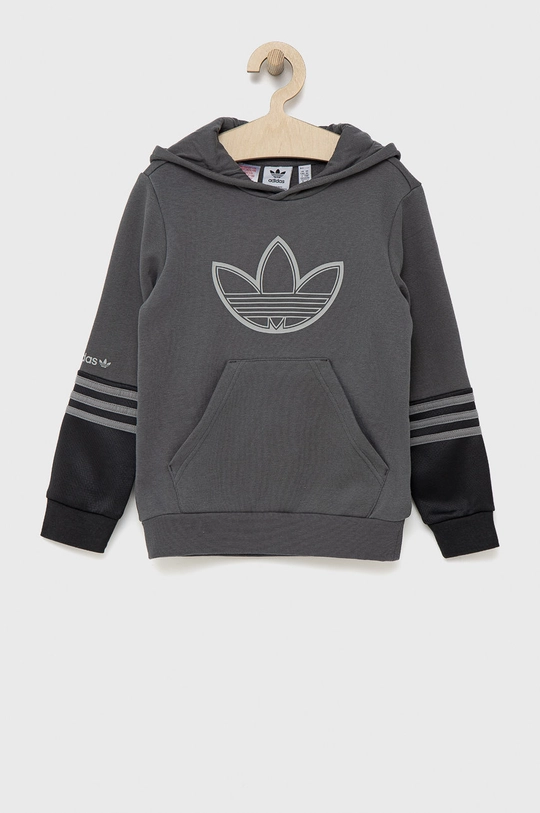 sivá Detská mikina adidas Originals HE4770 Chlapčenský