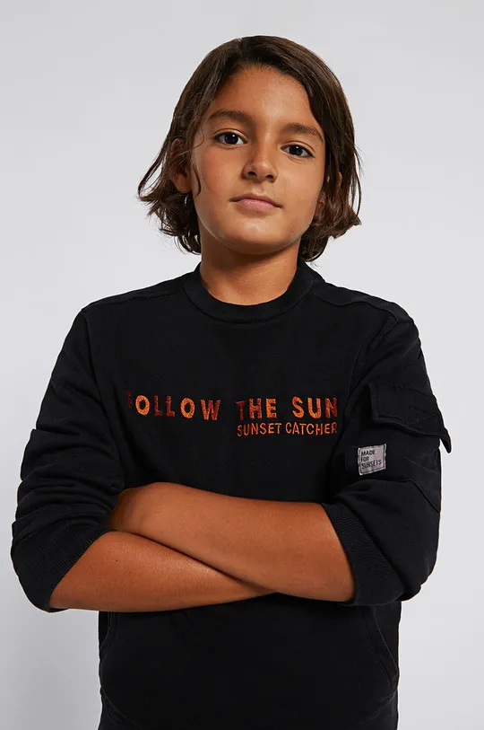 Παιδική μπλούζα Mayoral μαύρο