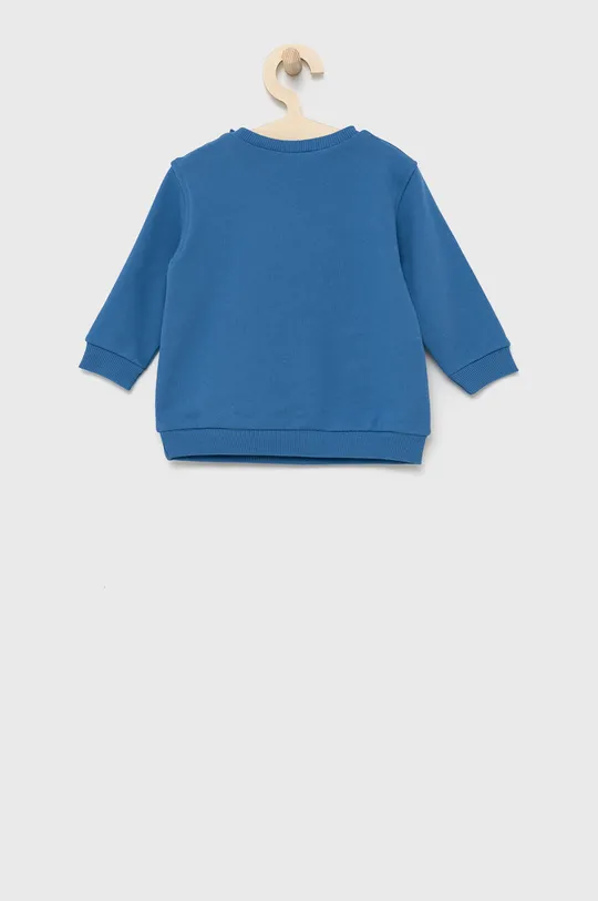 United Colors of Benetton bombažni pulover za otroke modra