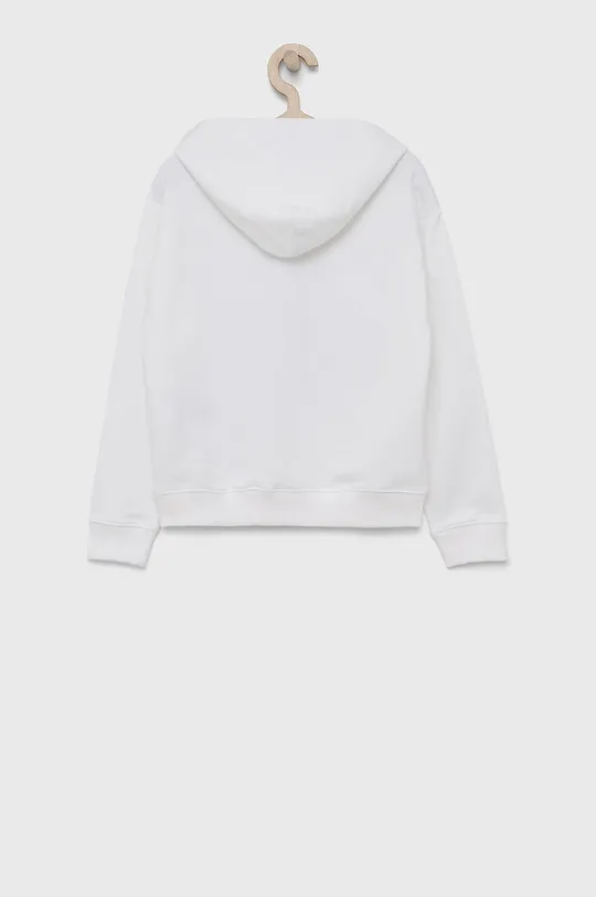 Дитяча бавовняна кофта Calvin Klein Jeans білий