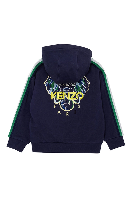 Детская хлопковая кофта Kenzo Kids тёмно-синий