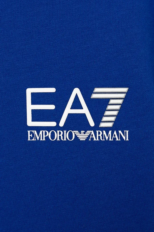 Παιδική βαμβακερή μπλούζα EA7 Emporio Armani  Κύριο υλικό: 100% Βαμβάκι Πλέξη Λαστιχο: 96% Βαμβάκι, 4% Σπαντέξ