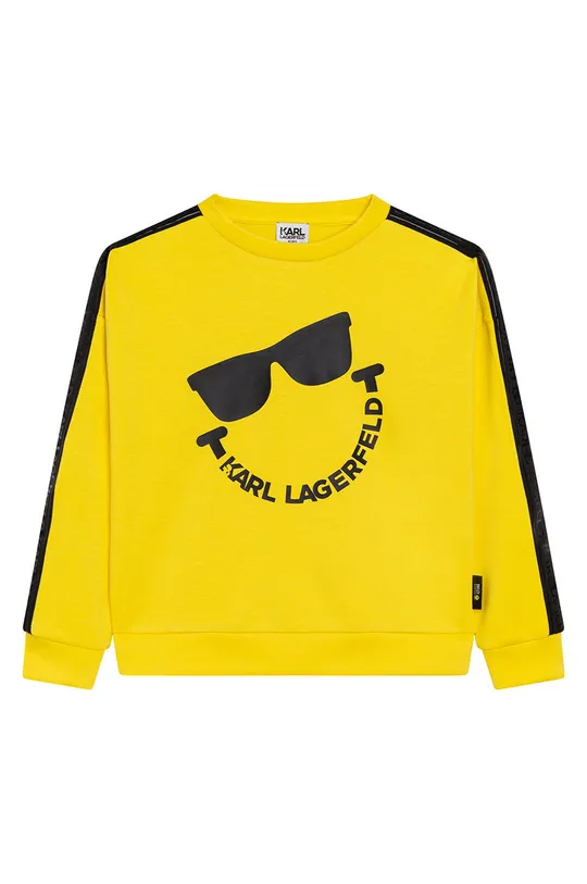 Karl Lagerfeld bluza dziecięca Z25354.114.150 żółty