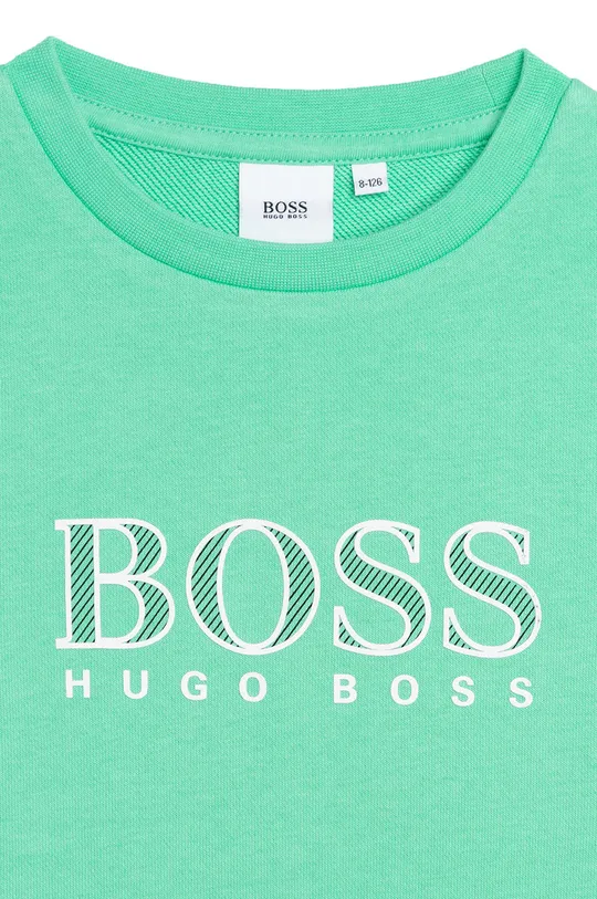 zelená Detská mikina Boss