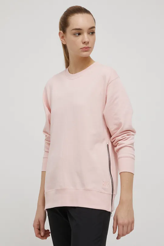 ροζ Βαμβακερή μπλούζα DKNY Γυναικεία