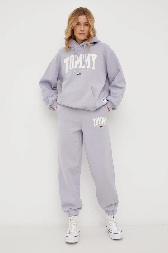 Кофта Tommy Jeans фиолетовой