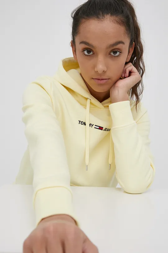 κίτρινο Tommy Jeans - Μπλούζα Γυναικεία