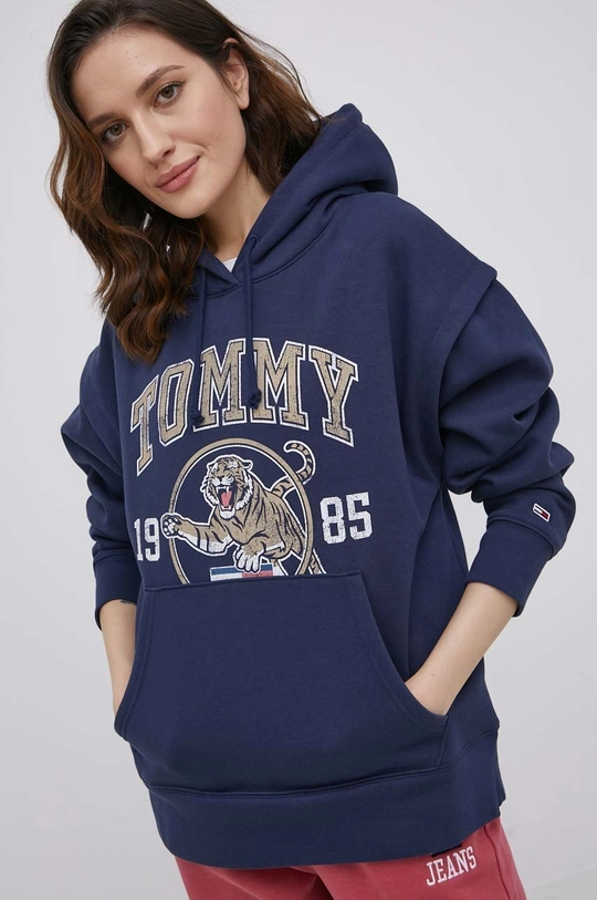 granatowy Tommy Jeans bluza DW0DW11765.PPYY Damski