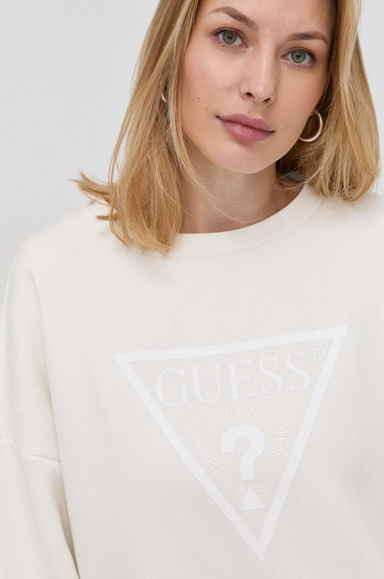 beżowy Guess Bluza