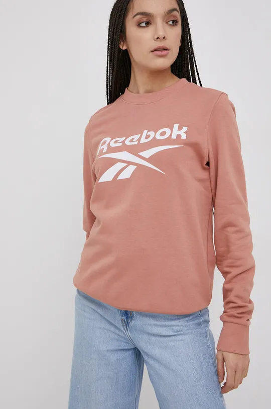 orange Reebok sweatshirt Women’s