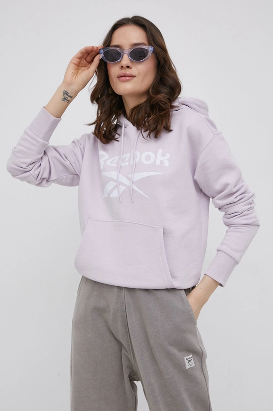 виолетов Суичър Reebok HE5403 Жіночий