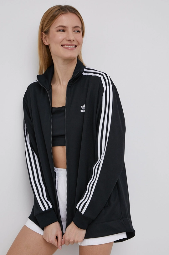 Μπλούζα adidas Originals Adicolor μαύρο