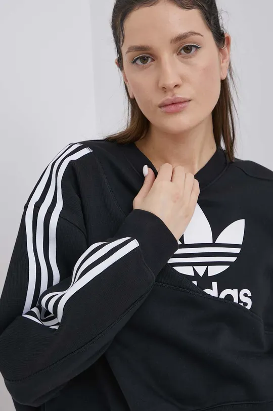black adidas Originals sweatshirt Adicolor