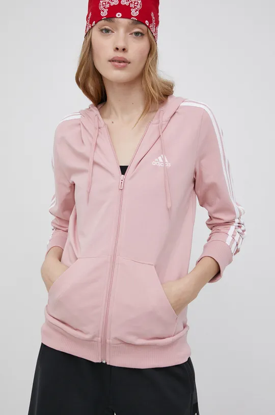 рожевий adidas - Кофта HC9251