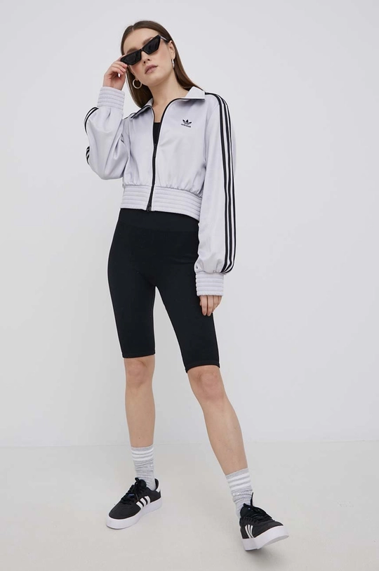 Суичър adidas Originals Adicolor HF7532 сребърен