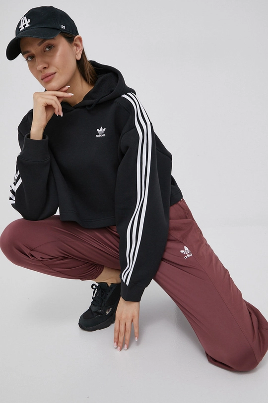 black adidas Originals sweatshirt Adicolor Women’s