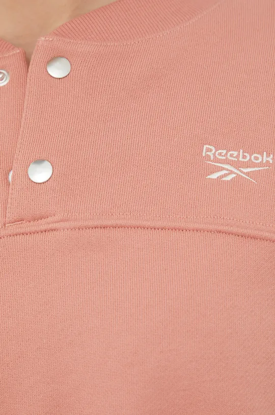 Βαμβακερή μπλούζα Reebok Γυναικεία