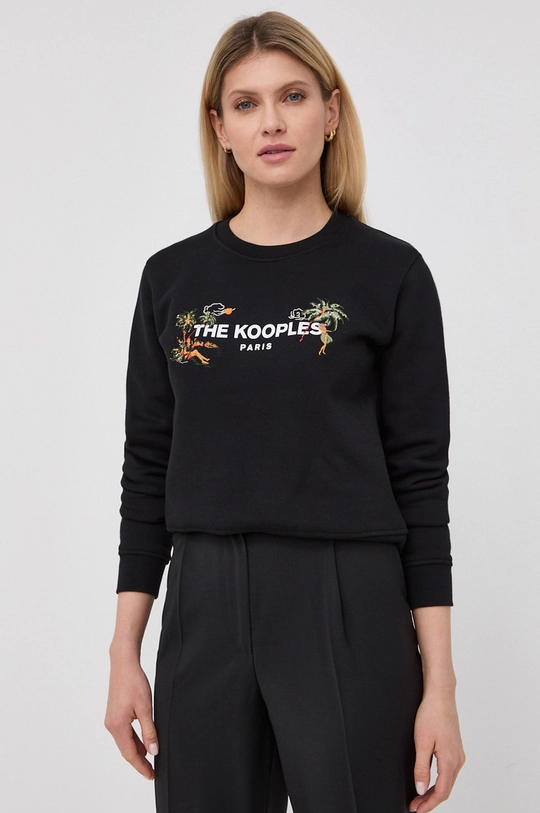 μαύρο Μπλούζα The Kooples Γυναικεία