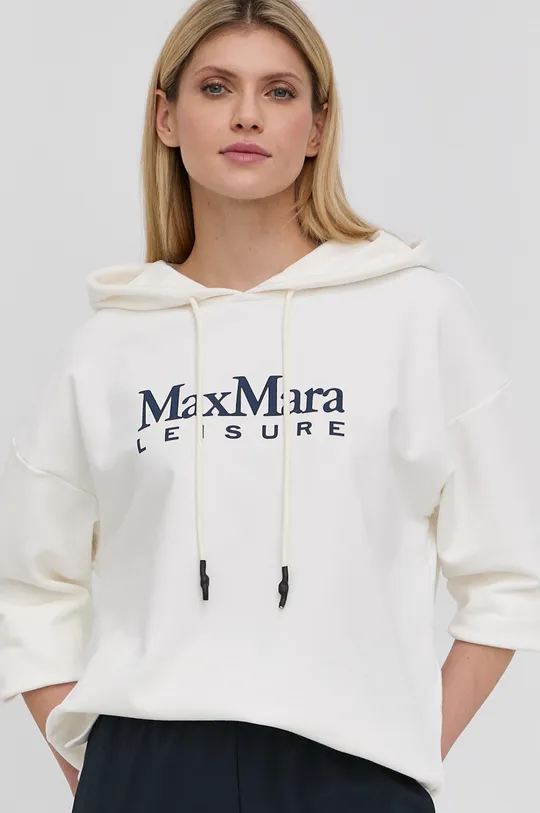 λευκό Μπλούζα Max Mara Leisure