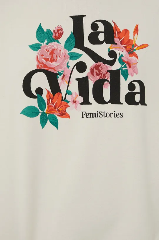 Femi Stories bluza bawełniana Vald Damski