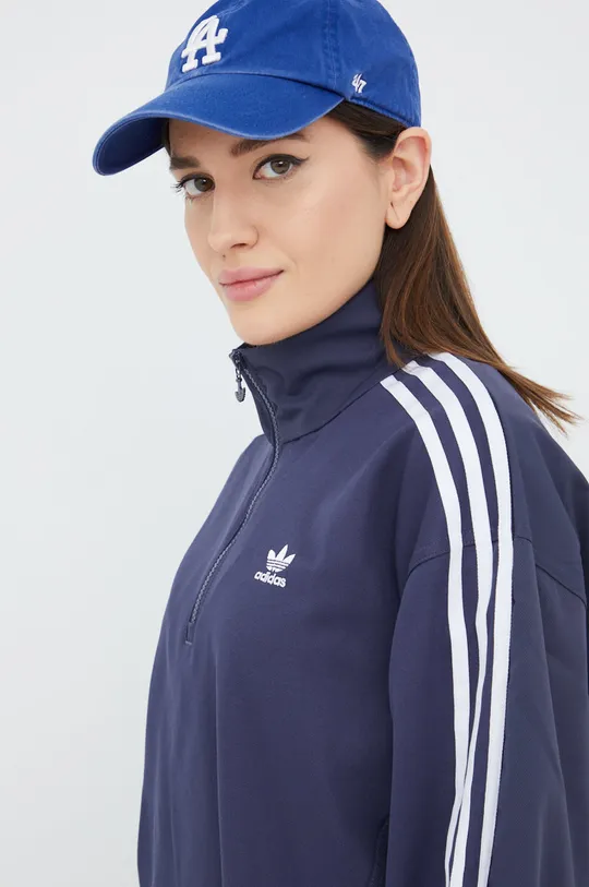 fioletowy adidas Originals bluza Adicolor HC4548