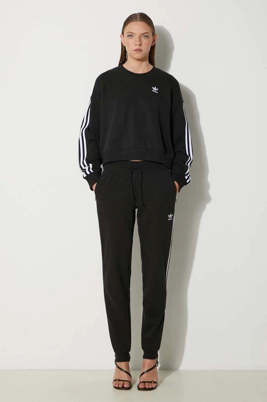 adidas Originals felpa in cotone HC2064 nero AW22