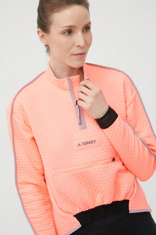 rózsaszín adidas TERREX sportos pulóver Hike H51468