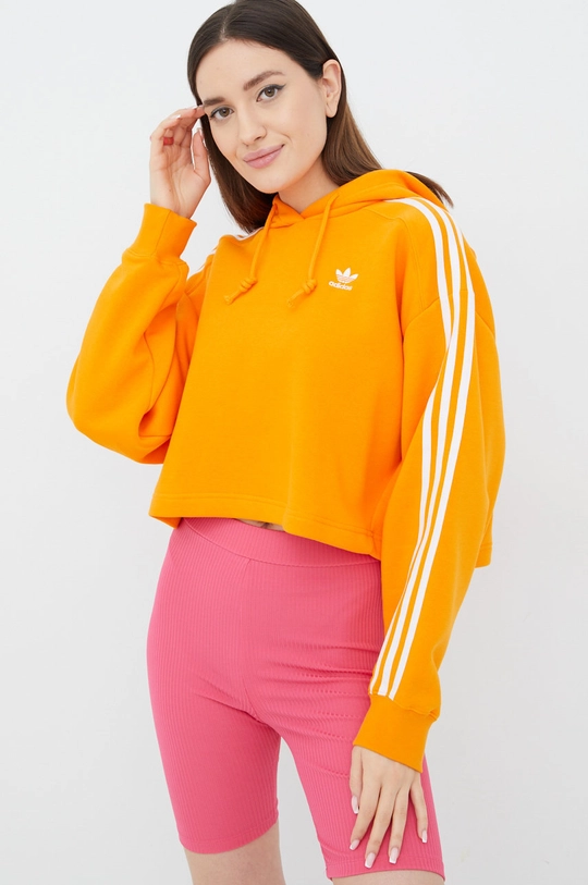 Μπλούζα adidas Originals Adicolor πορτοκαλί