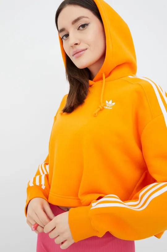oranžová Mikina adidas Originals Adicolor