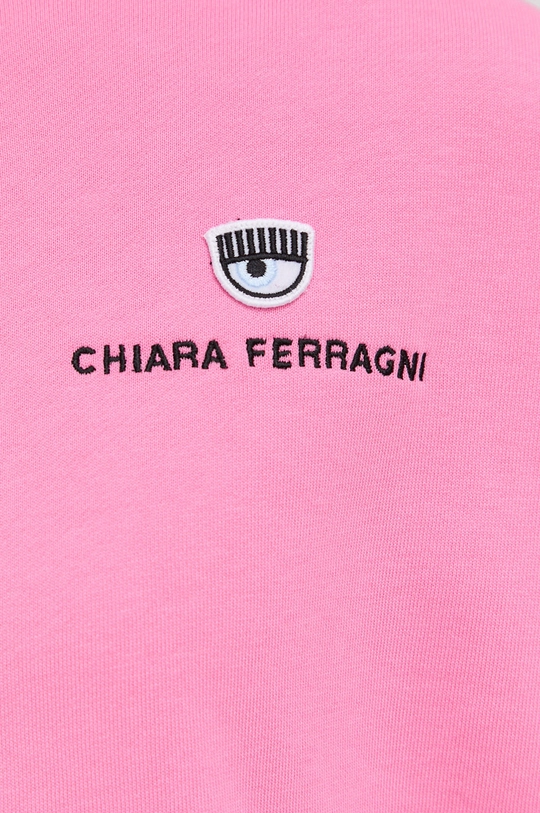 Chiara Ferragni - Βαμβακερή μπλούζα Logo Classic Γυναικεία