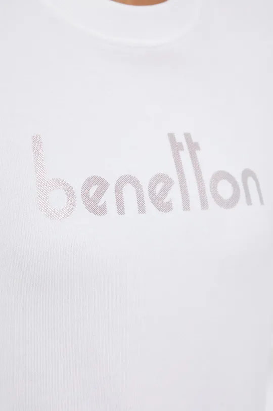 United Colors of Benetton - Βαμβακερή μπλούζα Γυναικεία